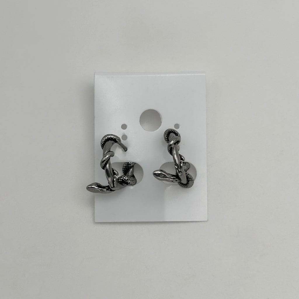 Huggie Earrings - Stainless Steel - HES-1138