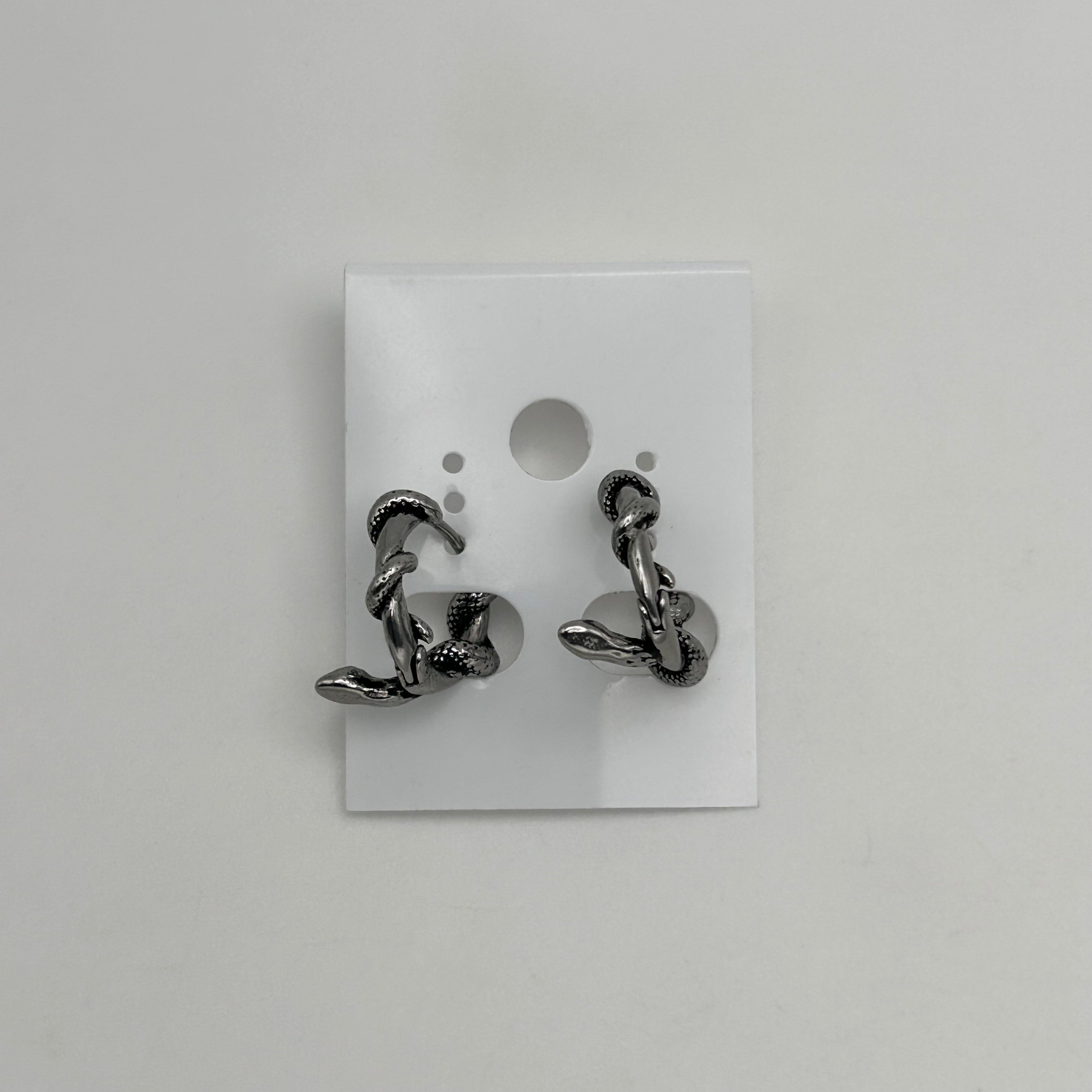 Huggie Earrings - Stainless Steel - HES-1138