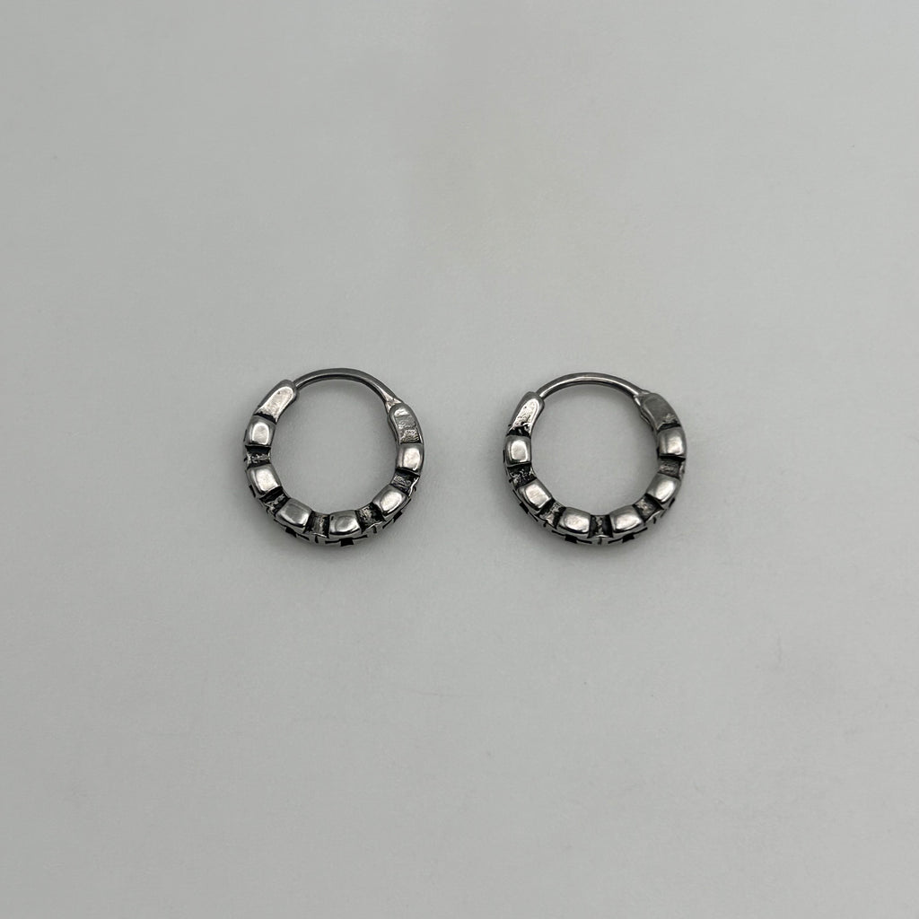 Huggie Earrings - Stainless Steel - HES-1141