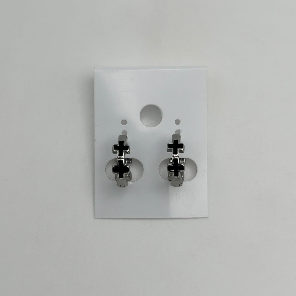 Huggie Earrings - Stainless Steel - HES-1142