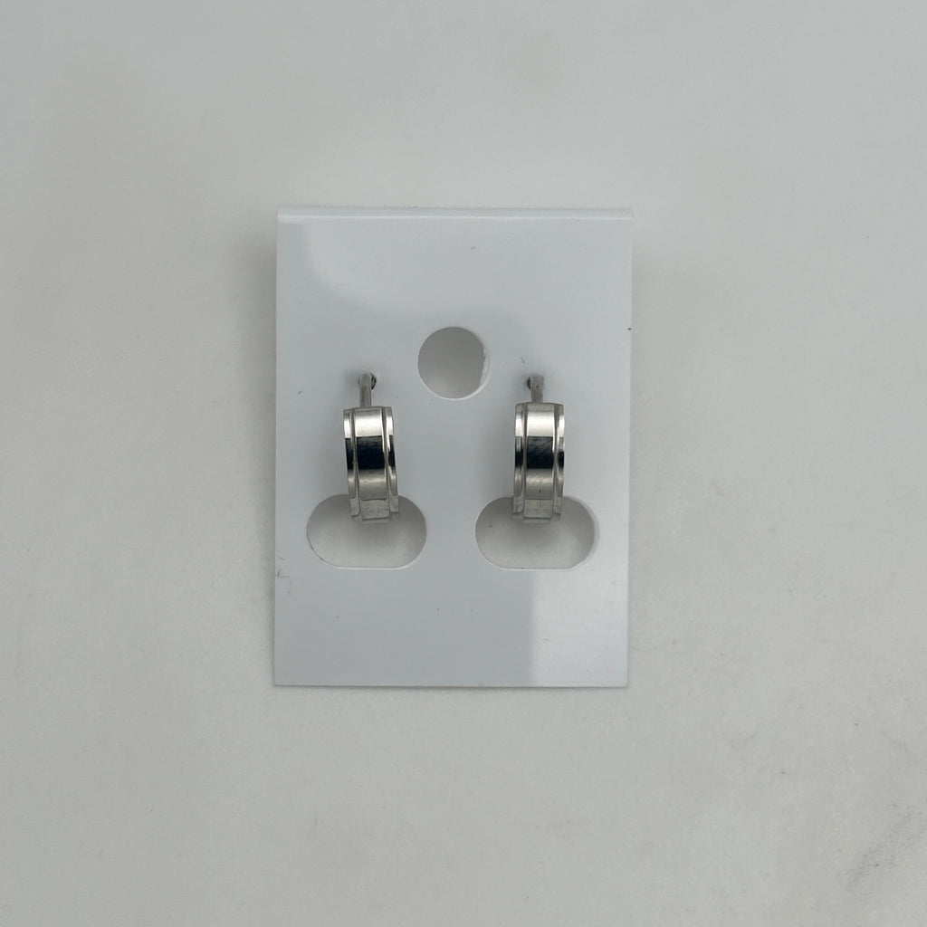 Huggie Earrings - Stainless Steel - HES-1143