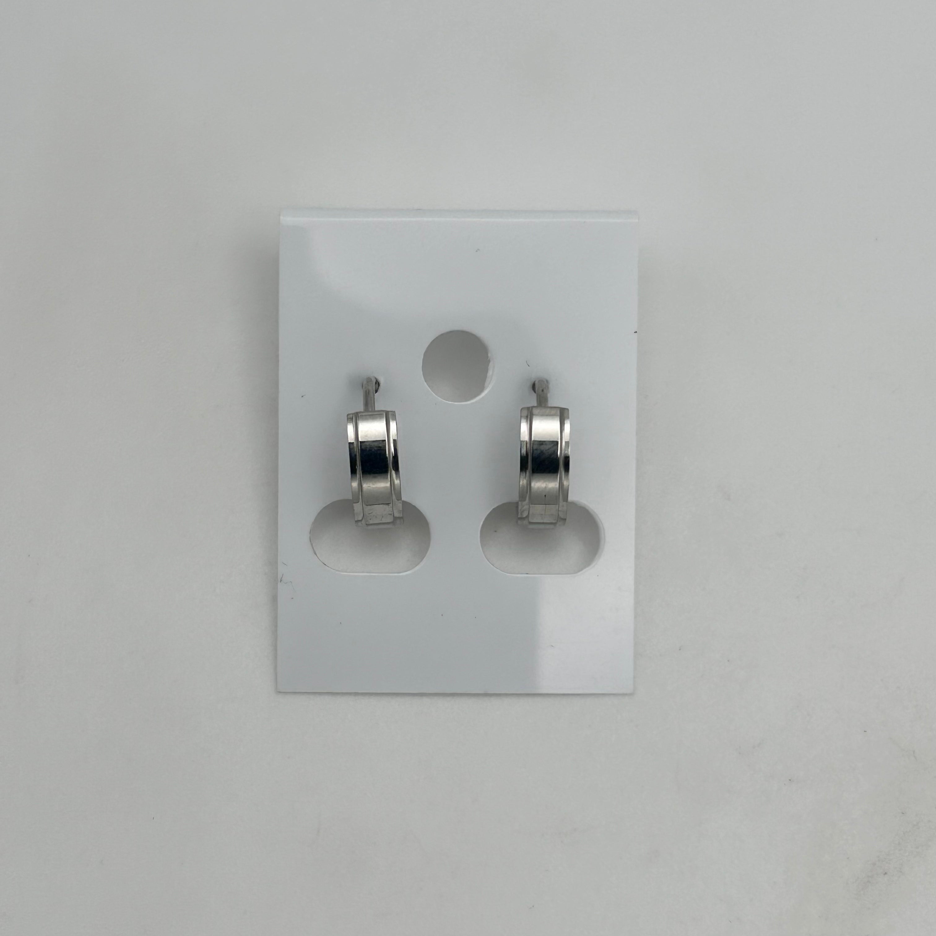 Huggie Earrings - Stainless Steel - HES-1143