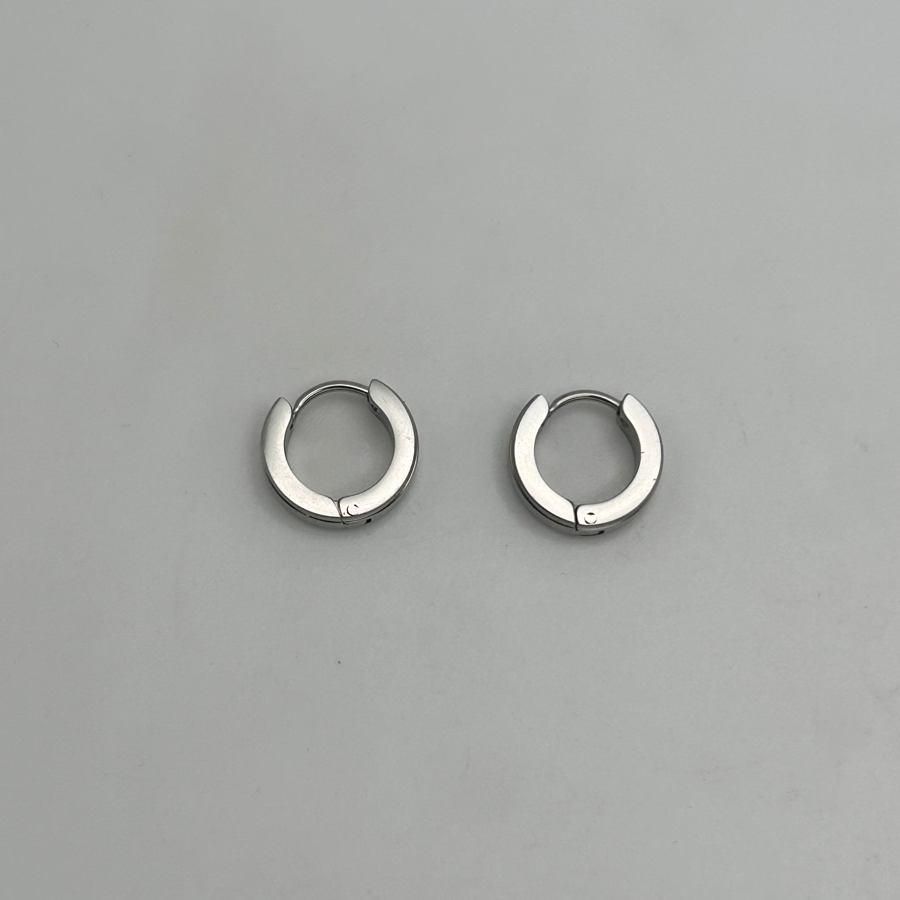 Huggie Earrings - Stainless Steel - HES-1143