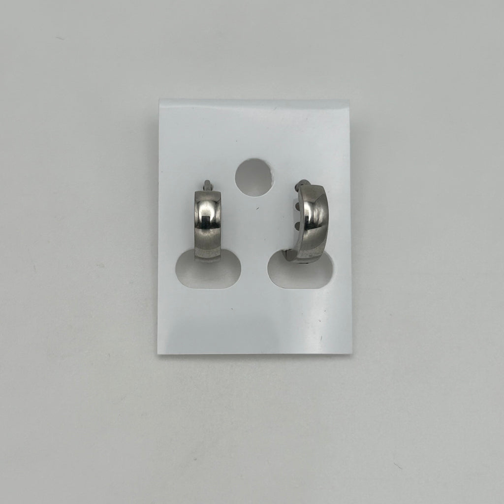 Huggie Earrings - Stainless Steel - HES-1145