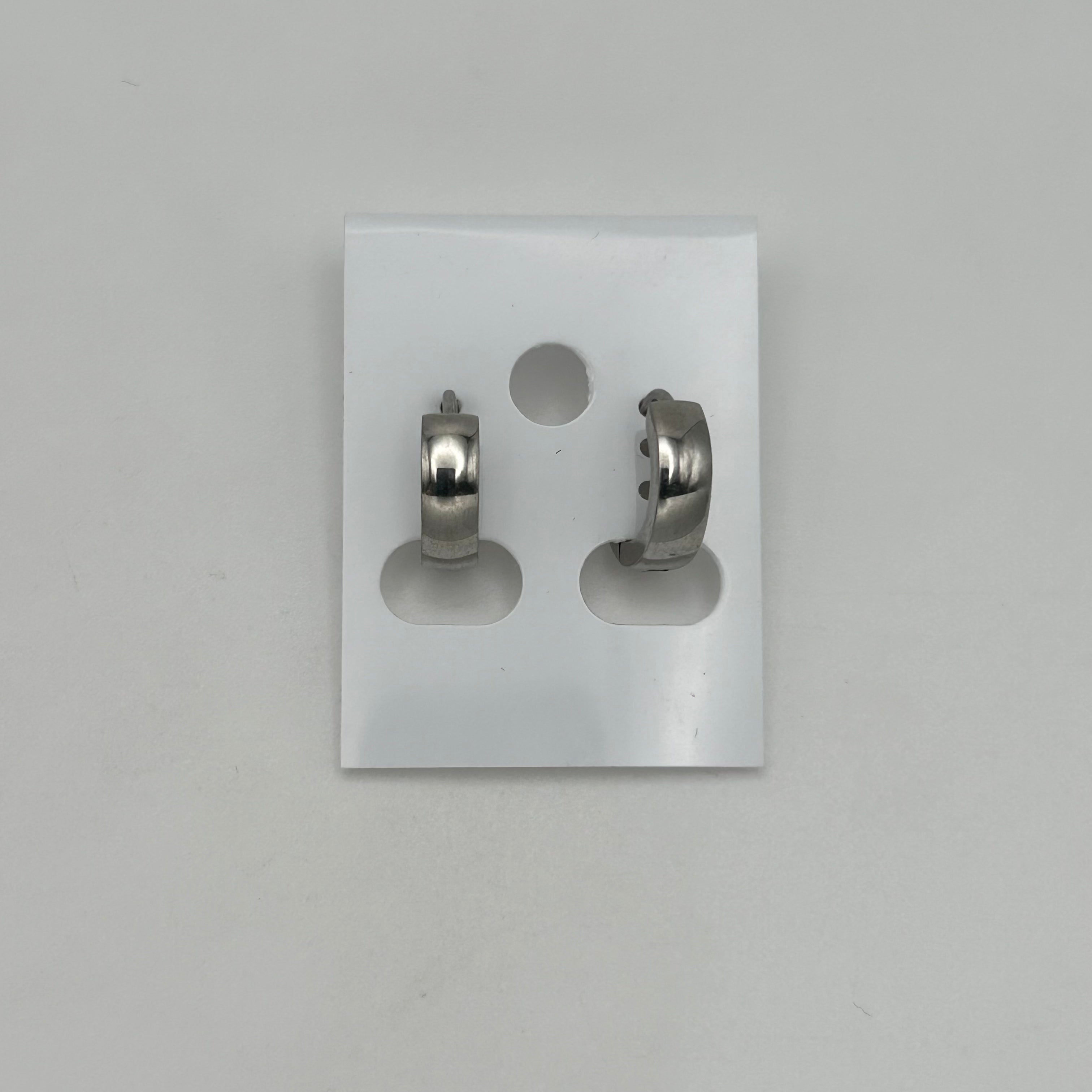 Huggie Earrings - Stainless Steel - HES-1145