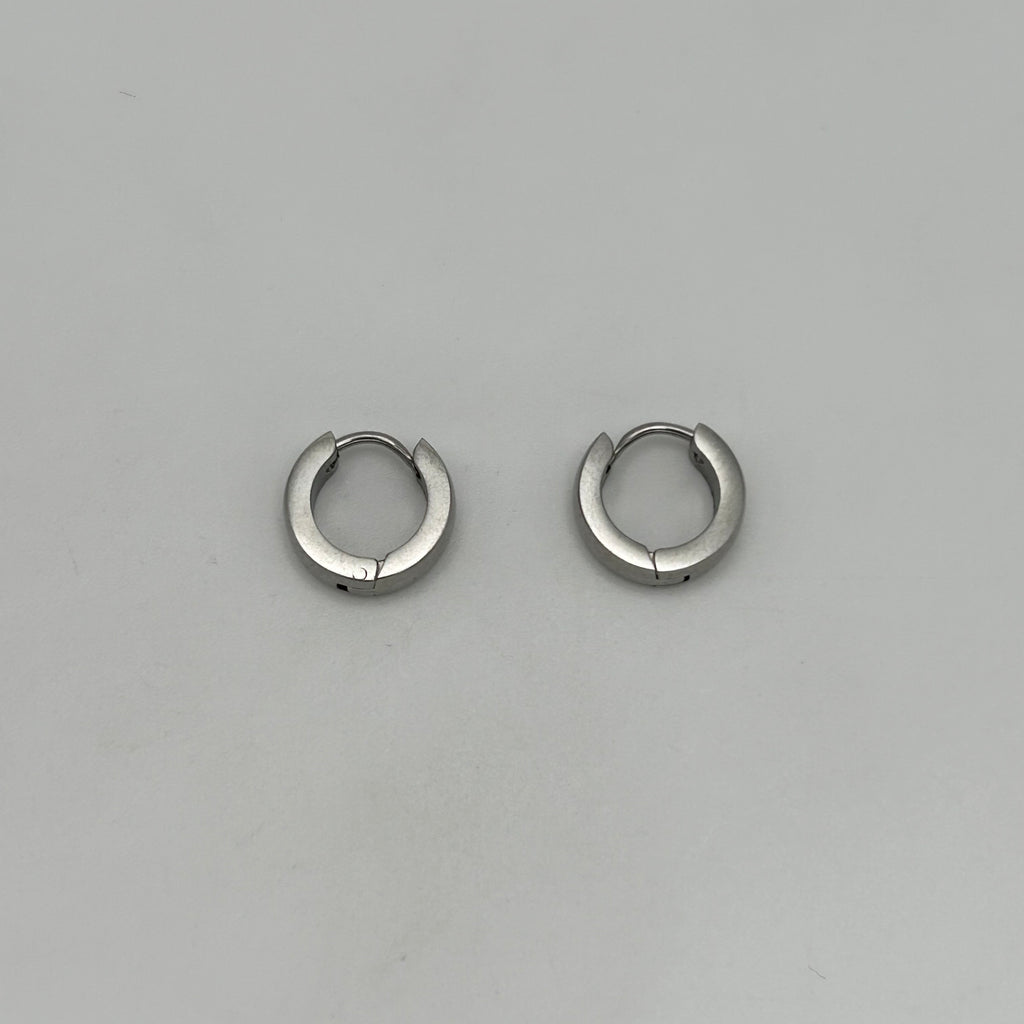 Huggie Earrings - Stainless Steel - HES-1145