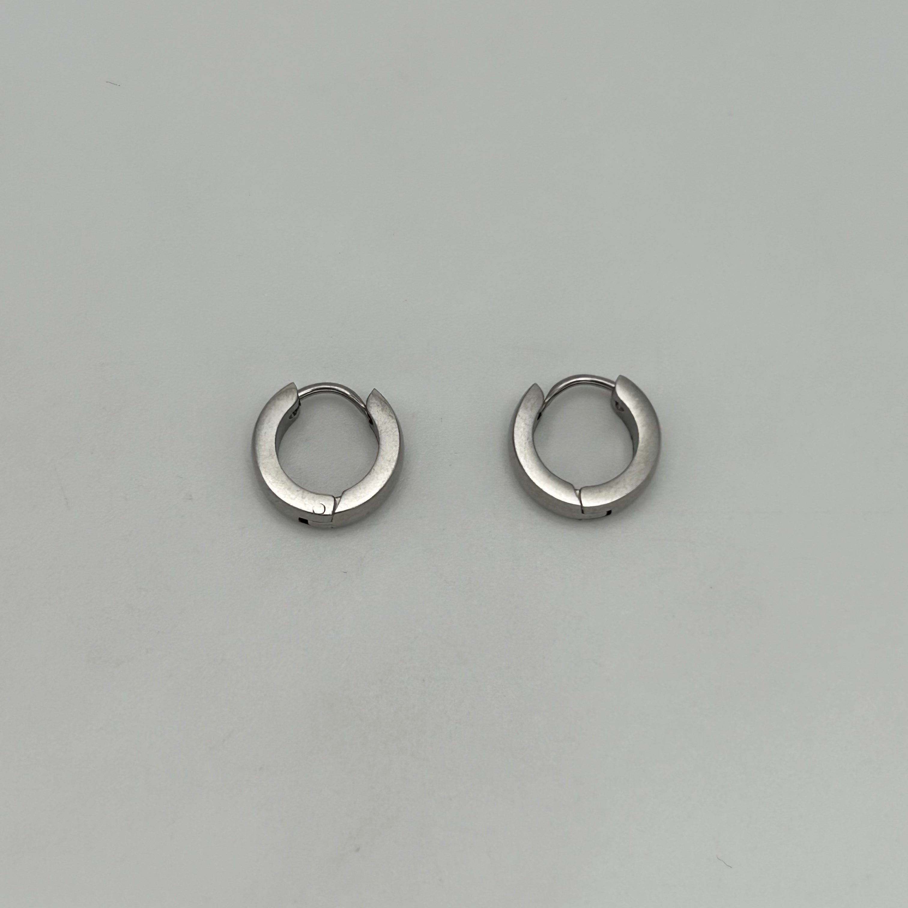 Huggie Earrings - Stainless Steel - HES-1145