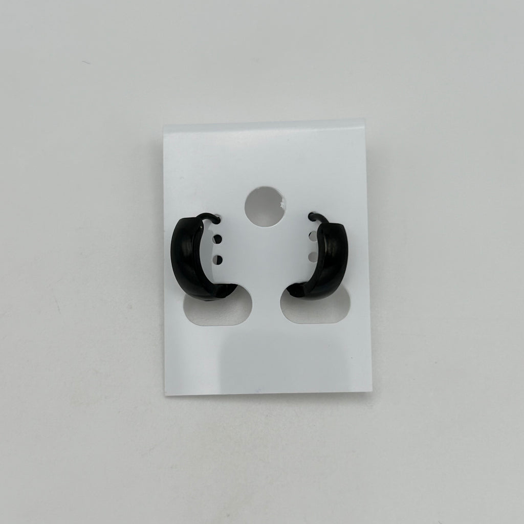 Huggie Earrings - Stainless Steel - HES-1147