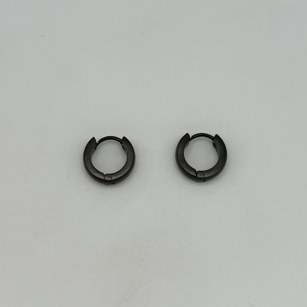 Huggie Earrings - Stainless Steel - HES-1147