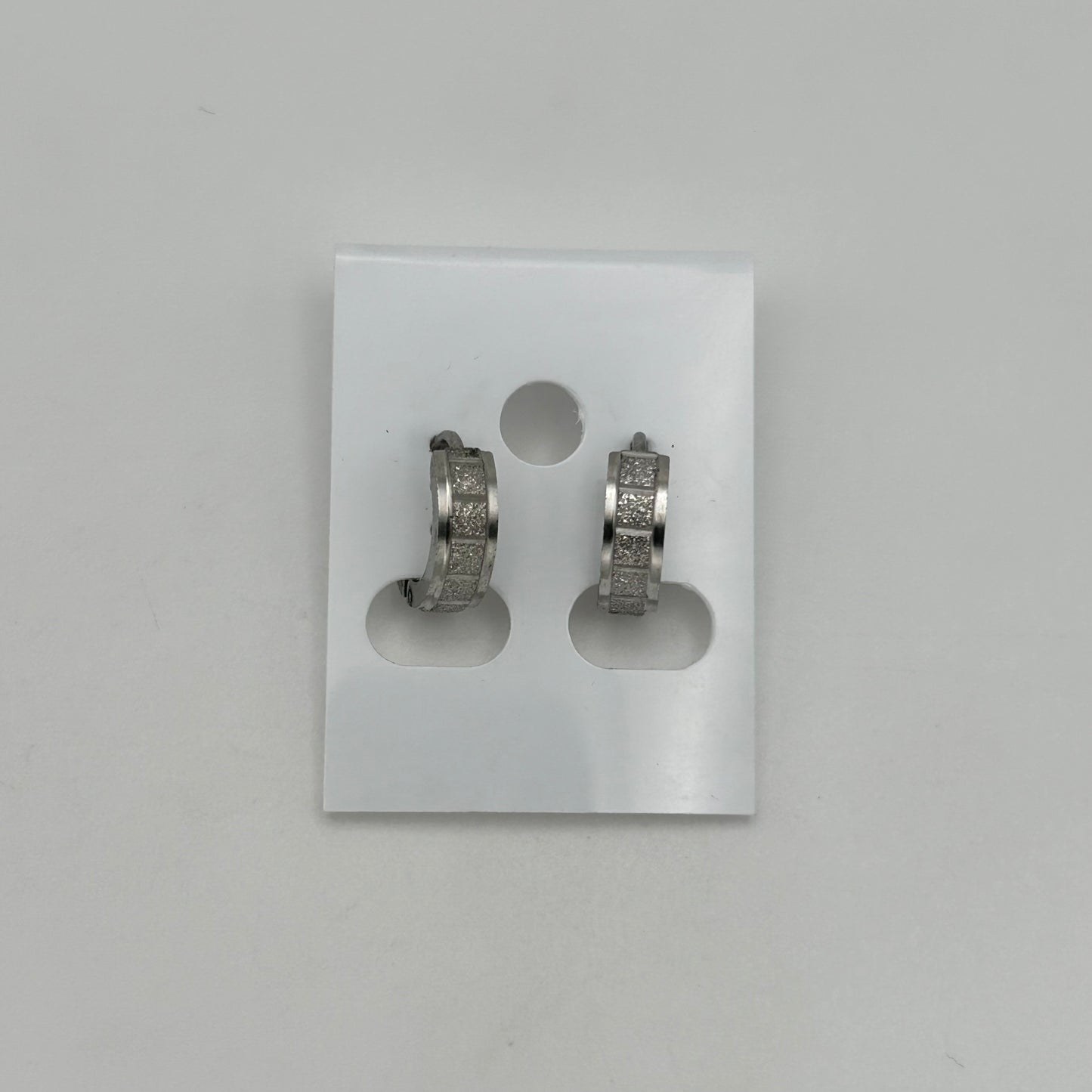 Huggie Earrings - Stainless Steel - HES-1148