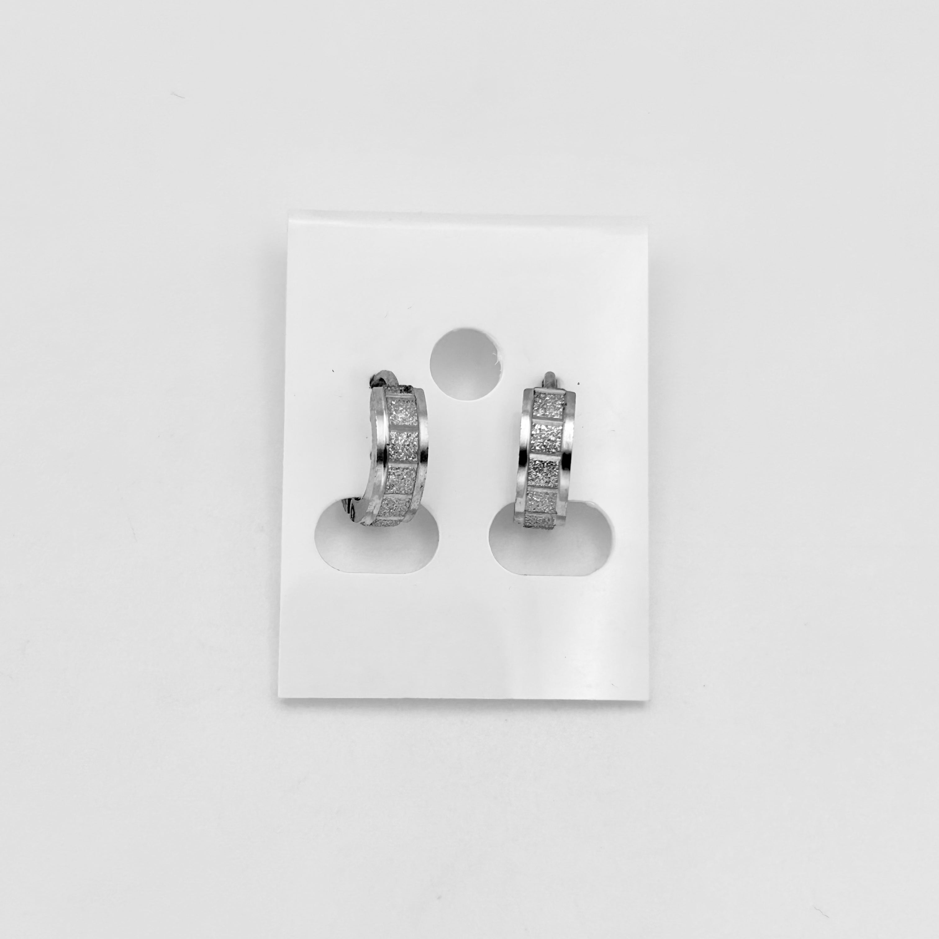 Huggie Earrings - Stainless Steel - HES-1148