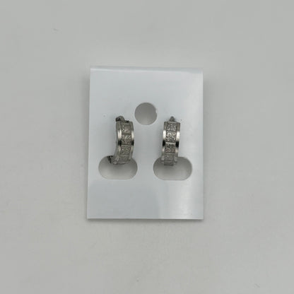 Huggie Earrings - Stainless Steel - HES-1148