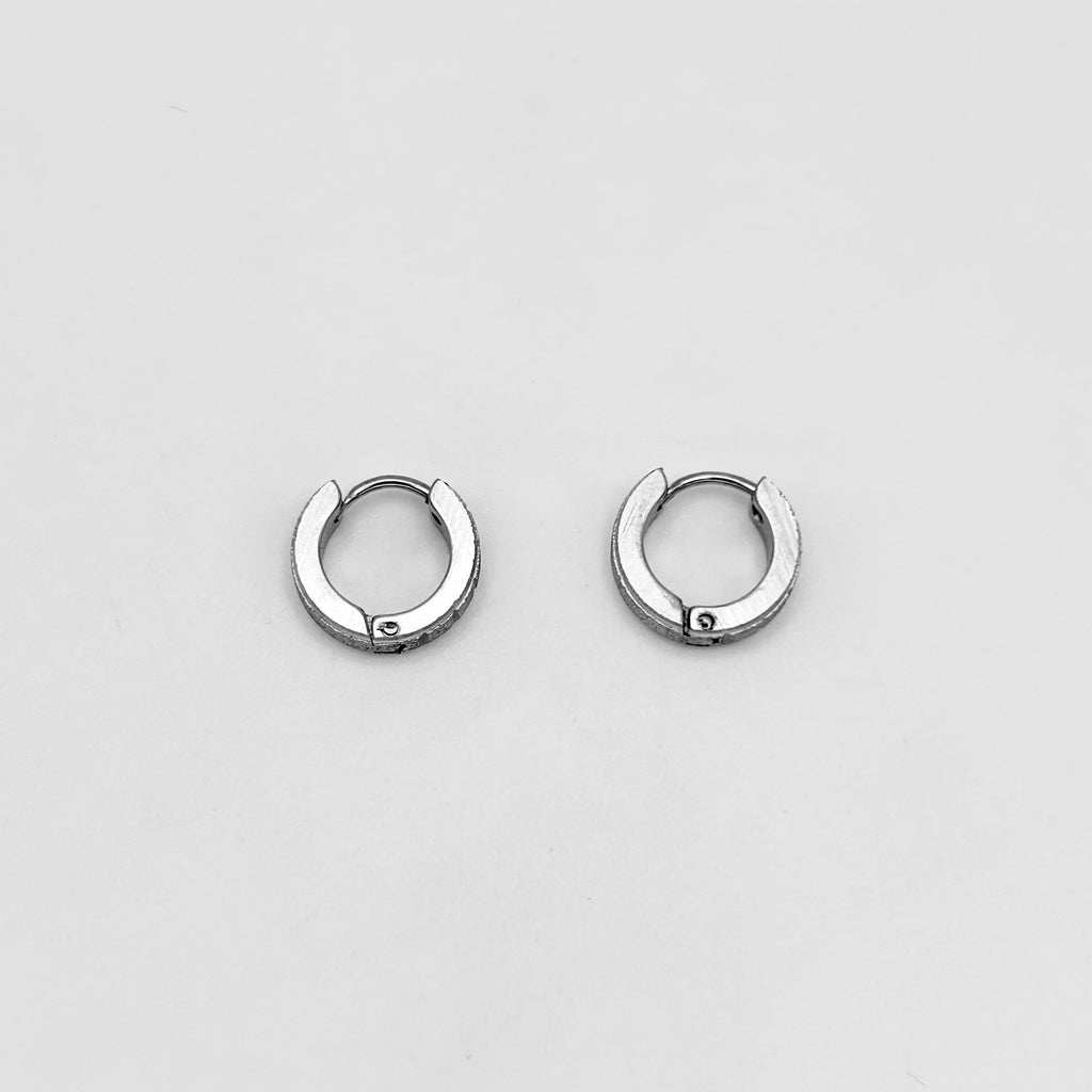 Huggie Earrings - Stainless Steel - HES-1148