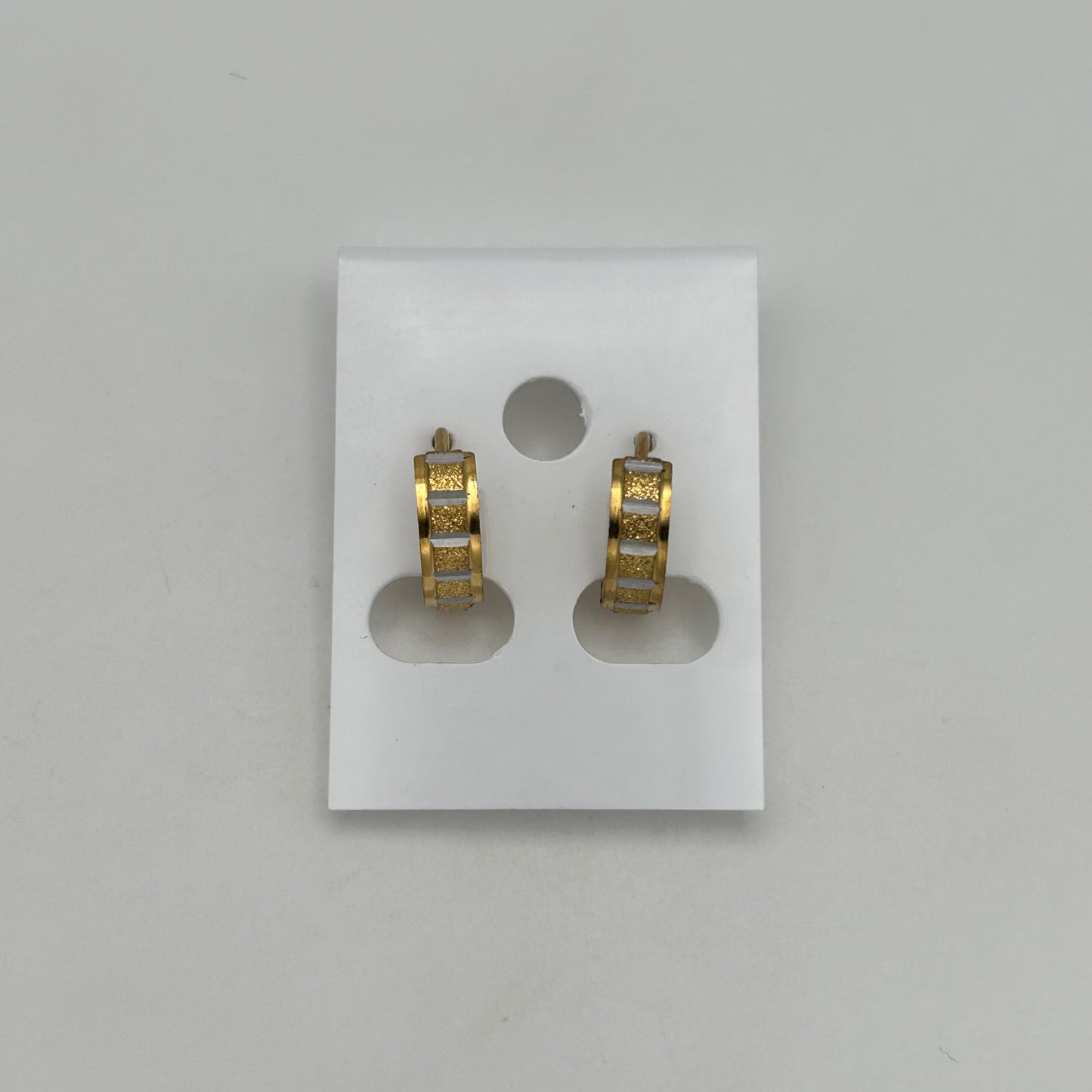 Huggie Earrings - Stainless Steel - HES-1149