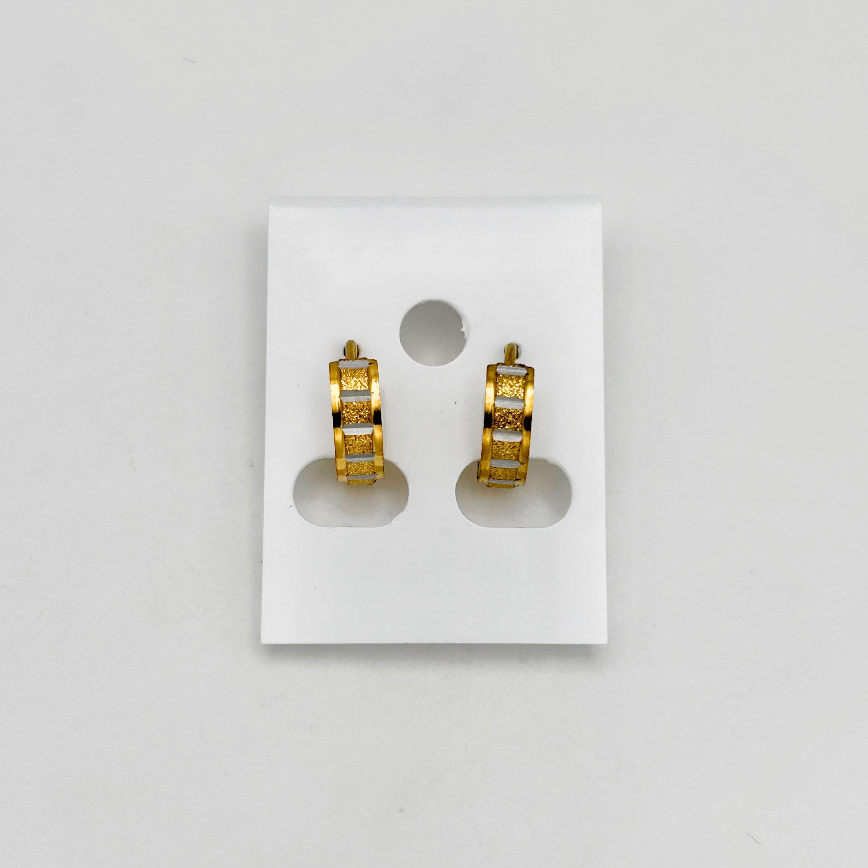 Huggie Earrings - Stainless Steel - HES-1149