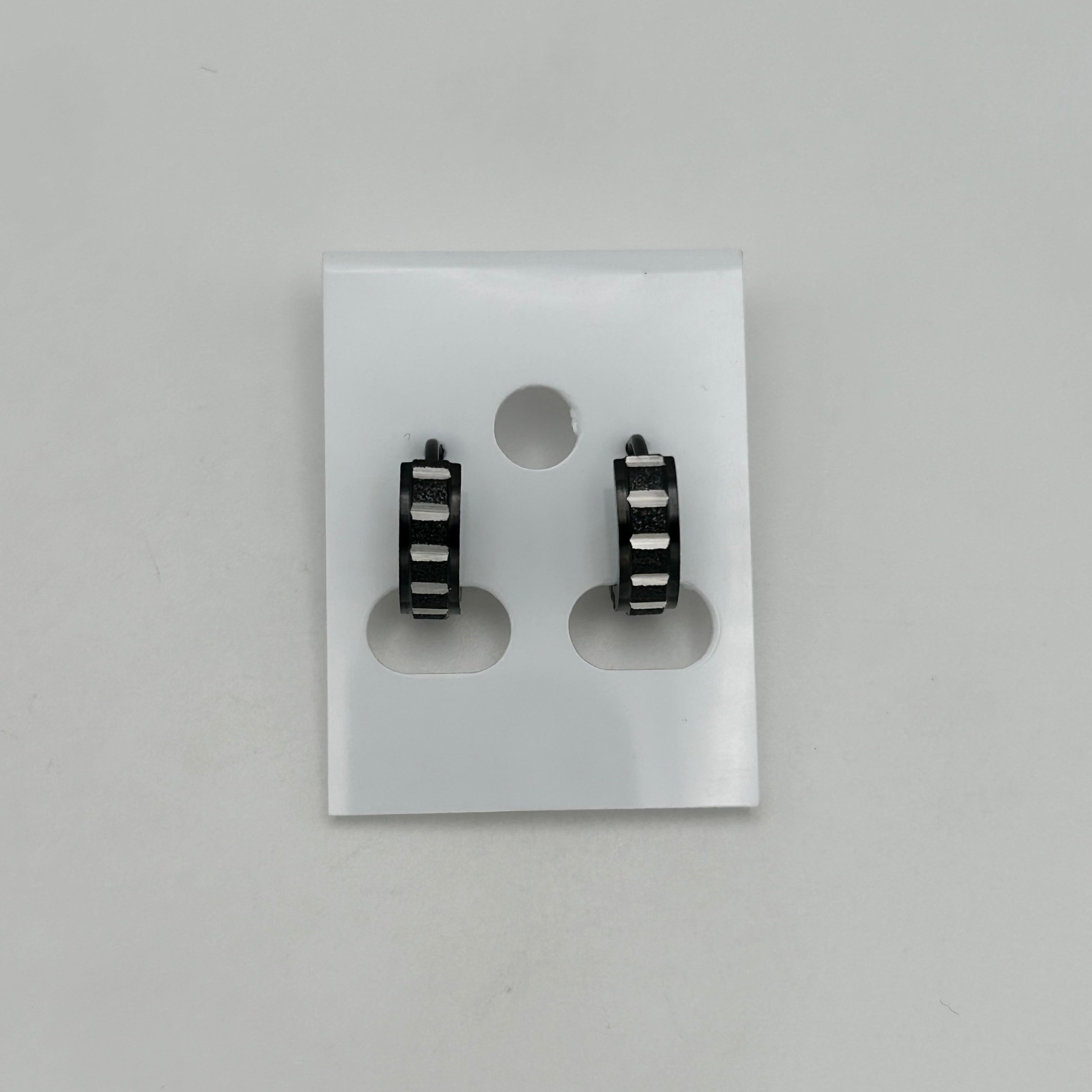 Huggie Earrings - Stainless Steel - HES-1150