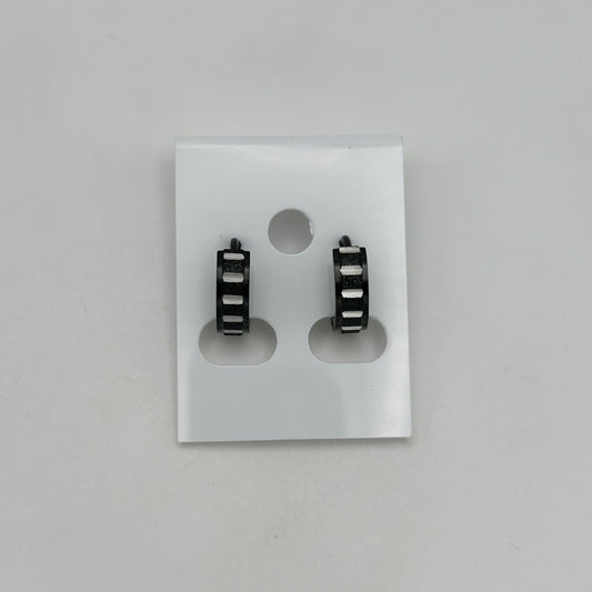 Huggie Earrings - Stainless Steel - HES-1150