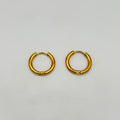 Huggie Earrings - Stainless Steel - HES-1155