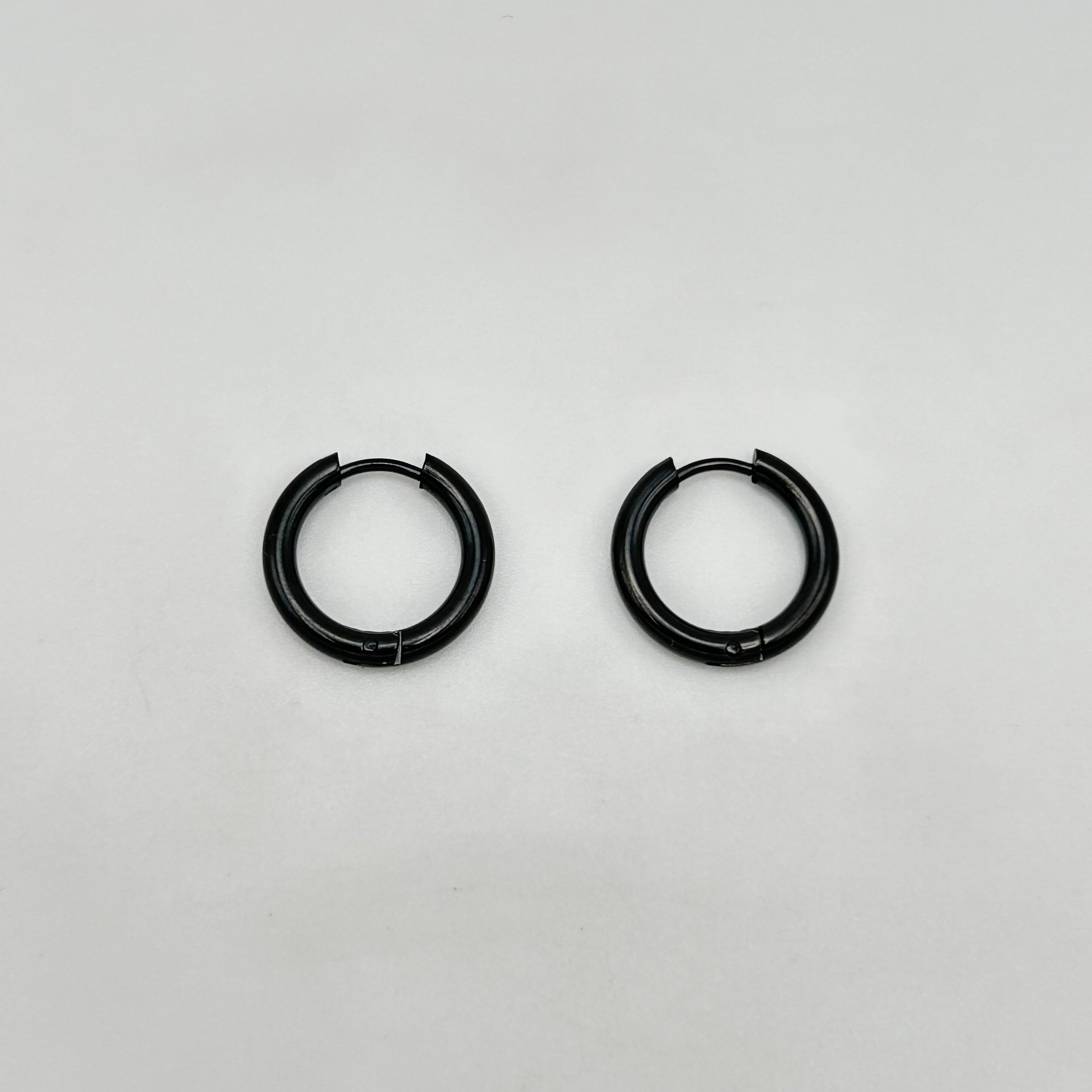 Huggie Earrings - Stainless Steel - HES-1156