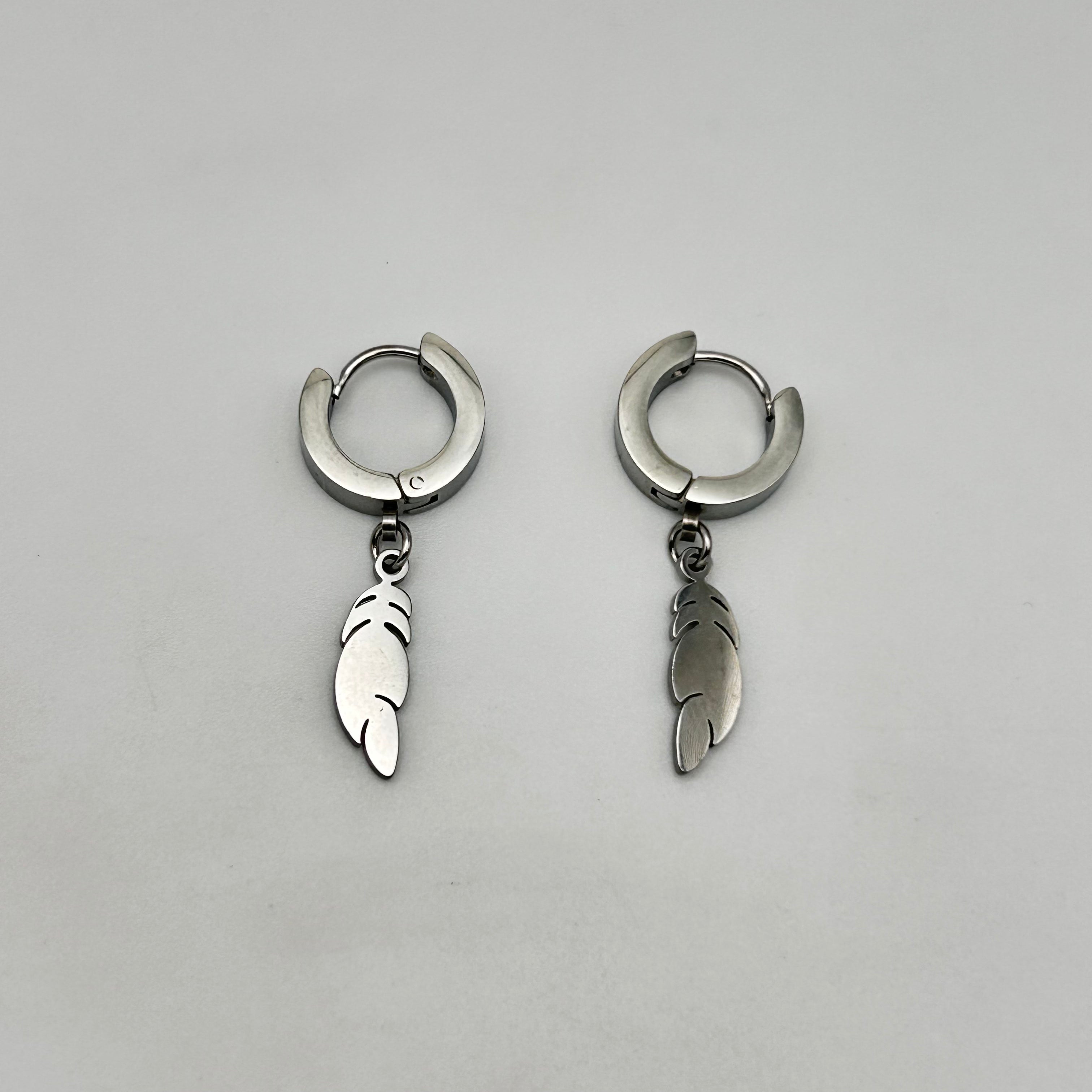 Huggie Earrings - Stainless Steel - HES-1157