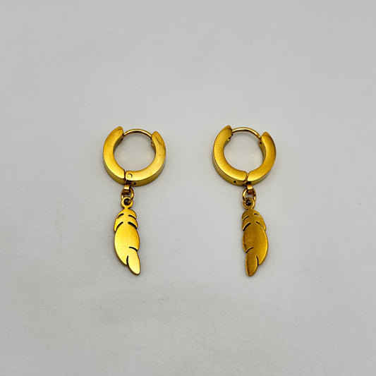 Huggie Earrings - Stainless Steel - HES-1158