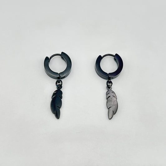 Huggie Earrings - Stainless Steel - HES-1159