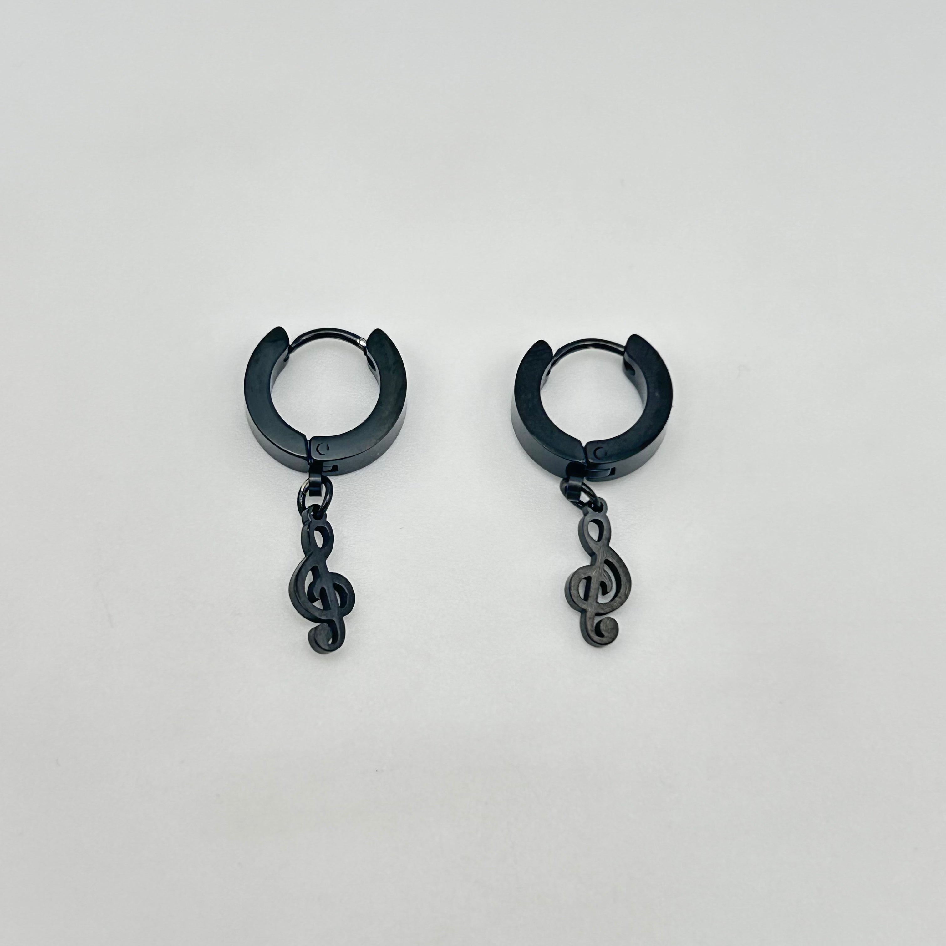 Huggie Earrings - Stainless Steel - HES-1165