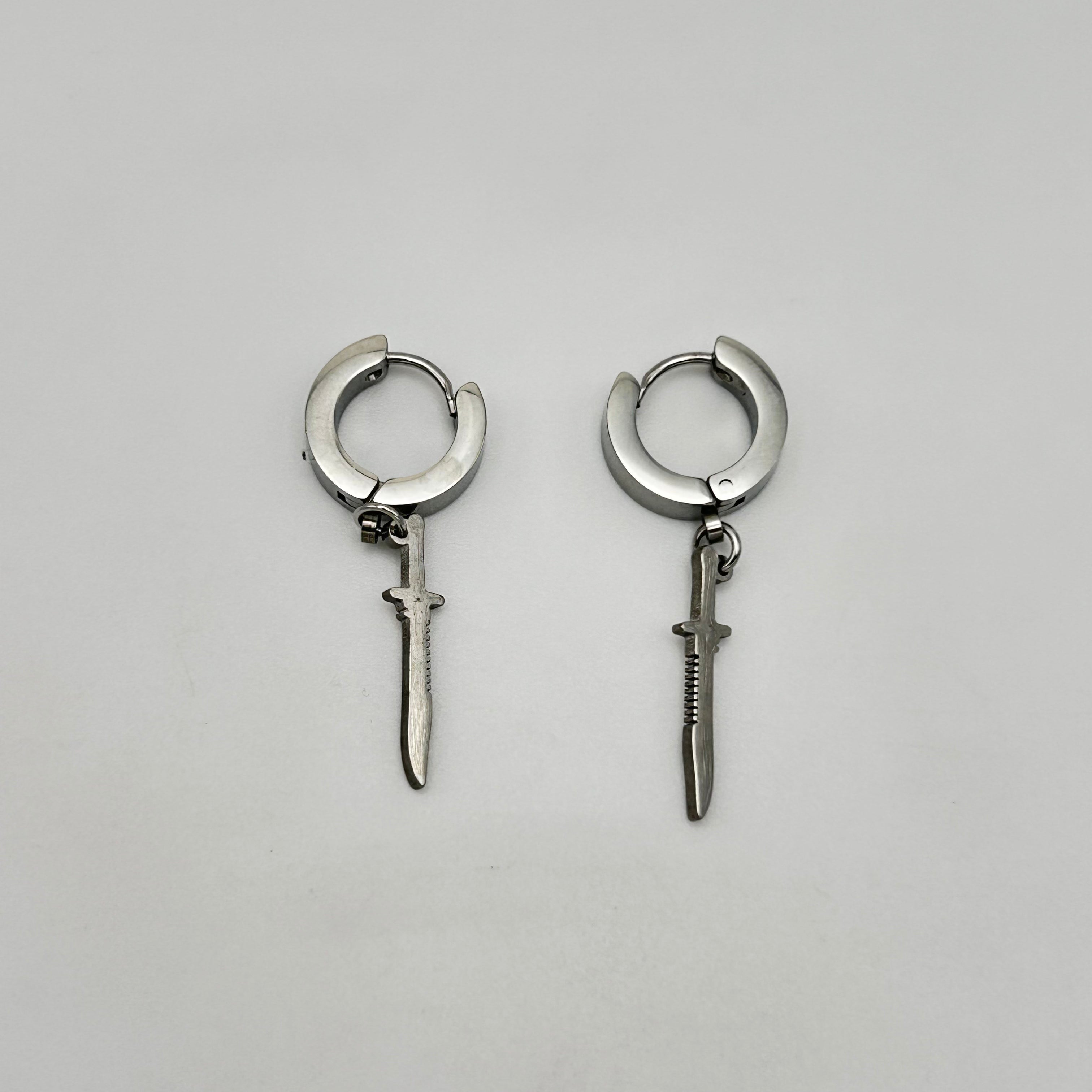 Huggie Earrings - Stainless Steel - HES-1160