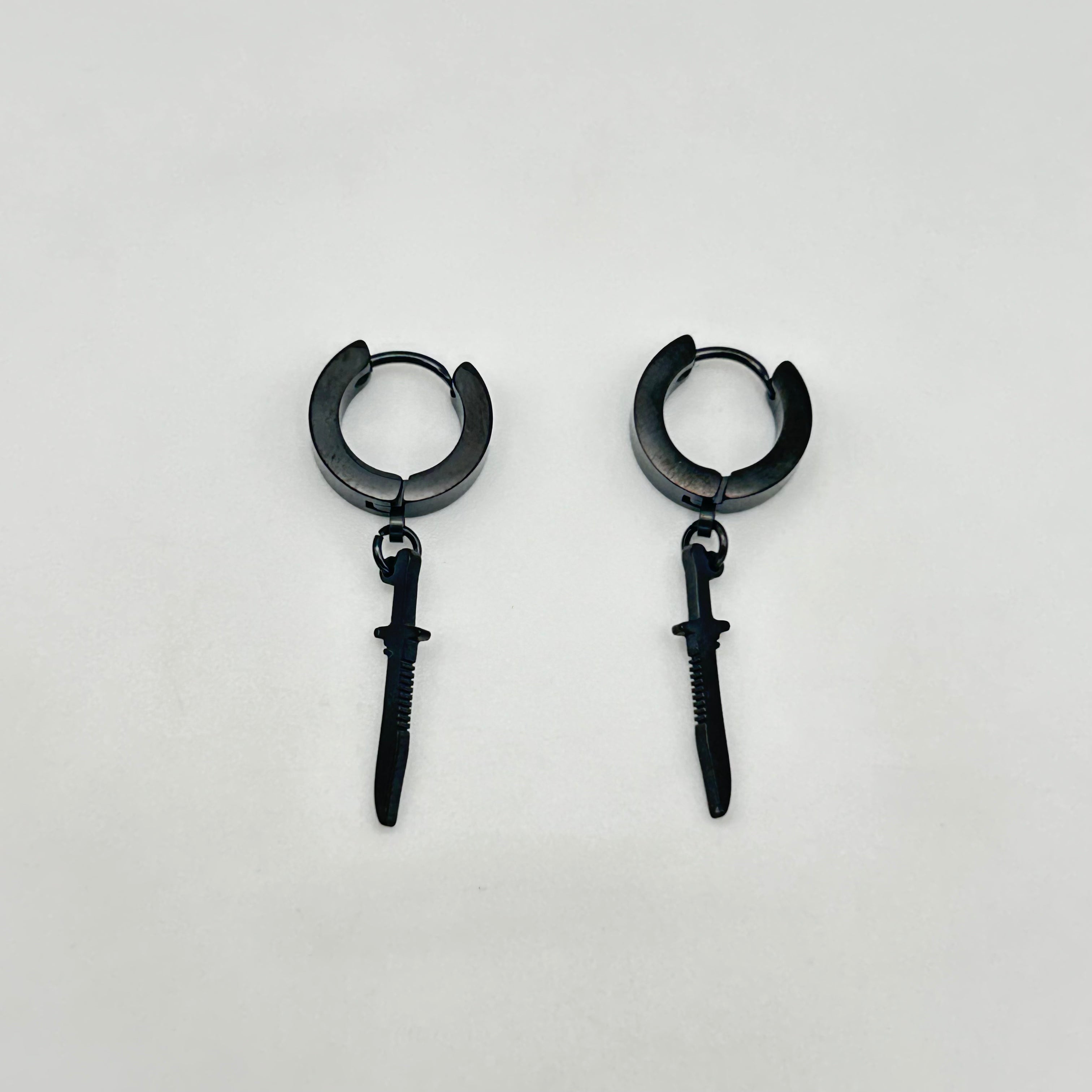 Huggie Earrings - Stainless Steel - HES-1162