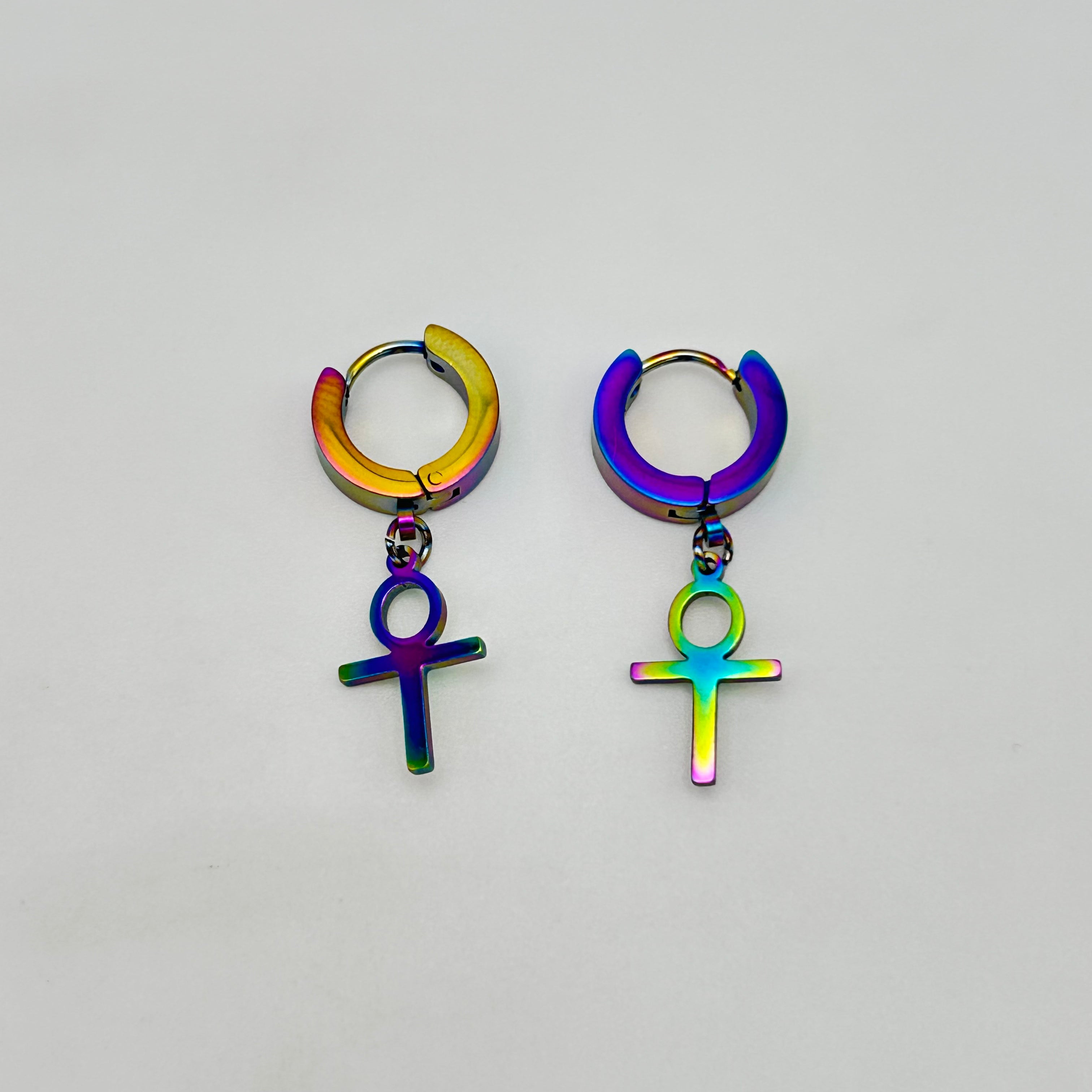 Huggie Earrings - Stainless Steel - HES-1166