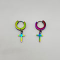 Huggie Earrings - Stainless Steel - HES-1167