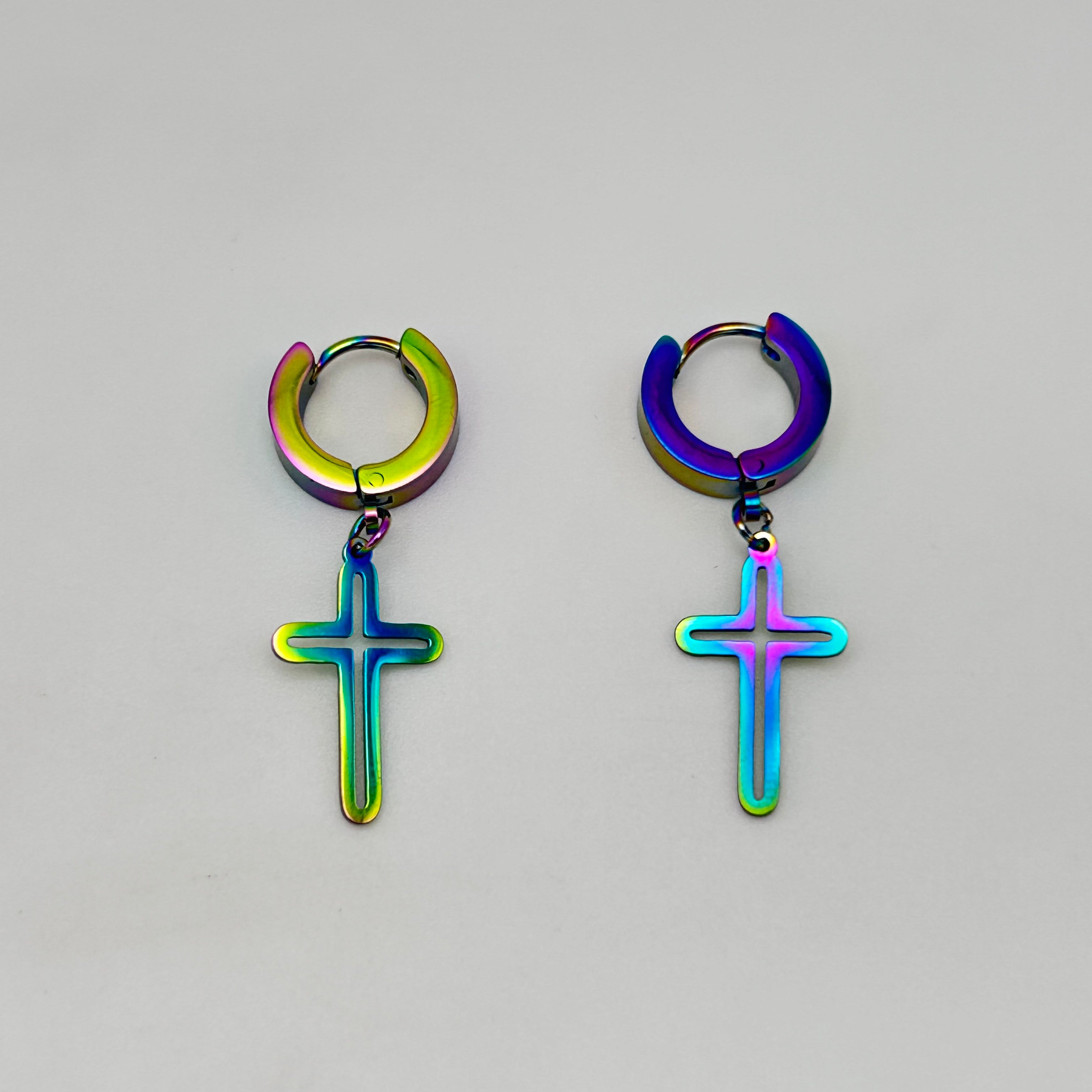Huggie Earrings - Stainless Steel - HES-1169