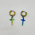 Huggie Earrings - Stainless Steel - HES-1170