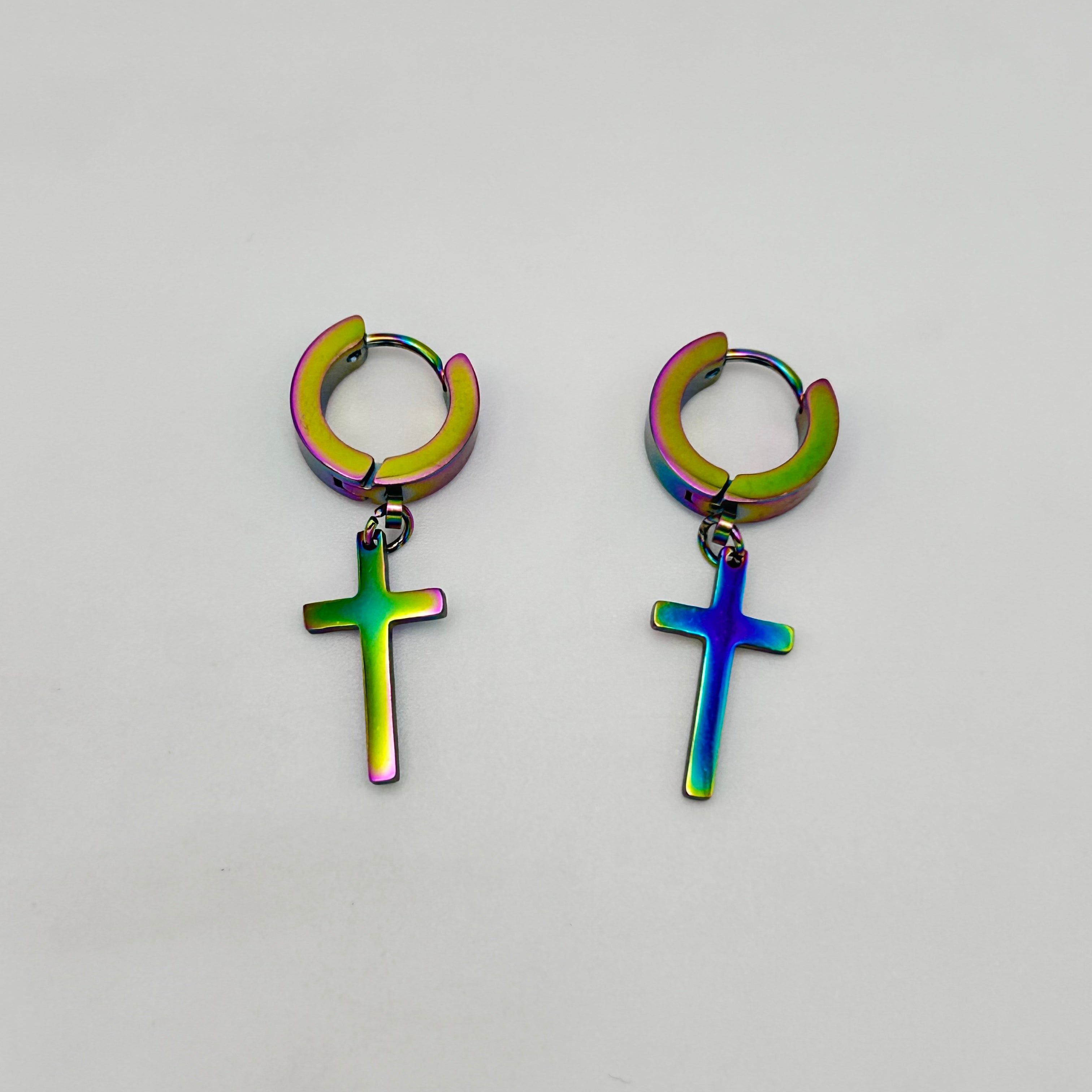 Huggie Earrings - Stainless Steel - HES-1170
