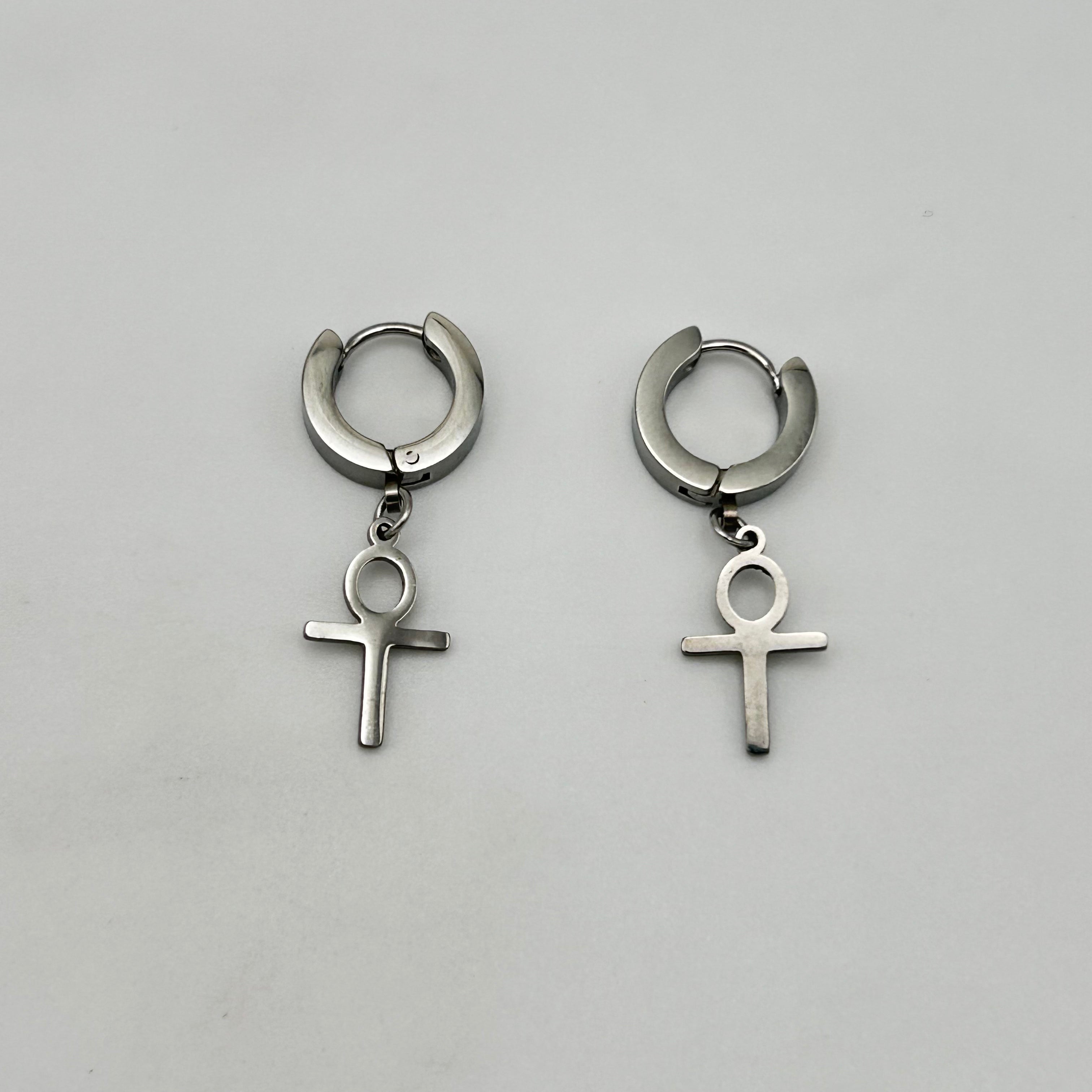 Huggie Earrings - Stainless Steel - HES-1172
