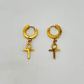 Huggie Earrings - Stainless Steel - HES-1173
