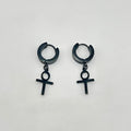 Huggie Earrings - Stainless Steel - HES-1174