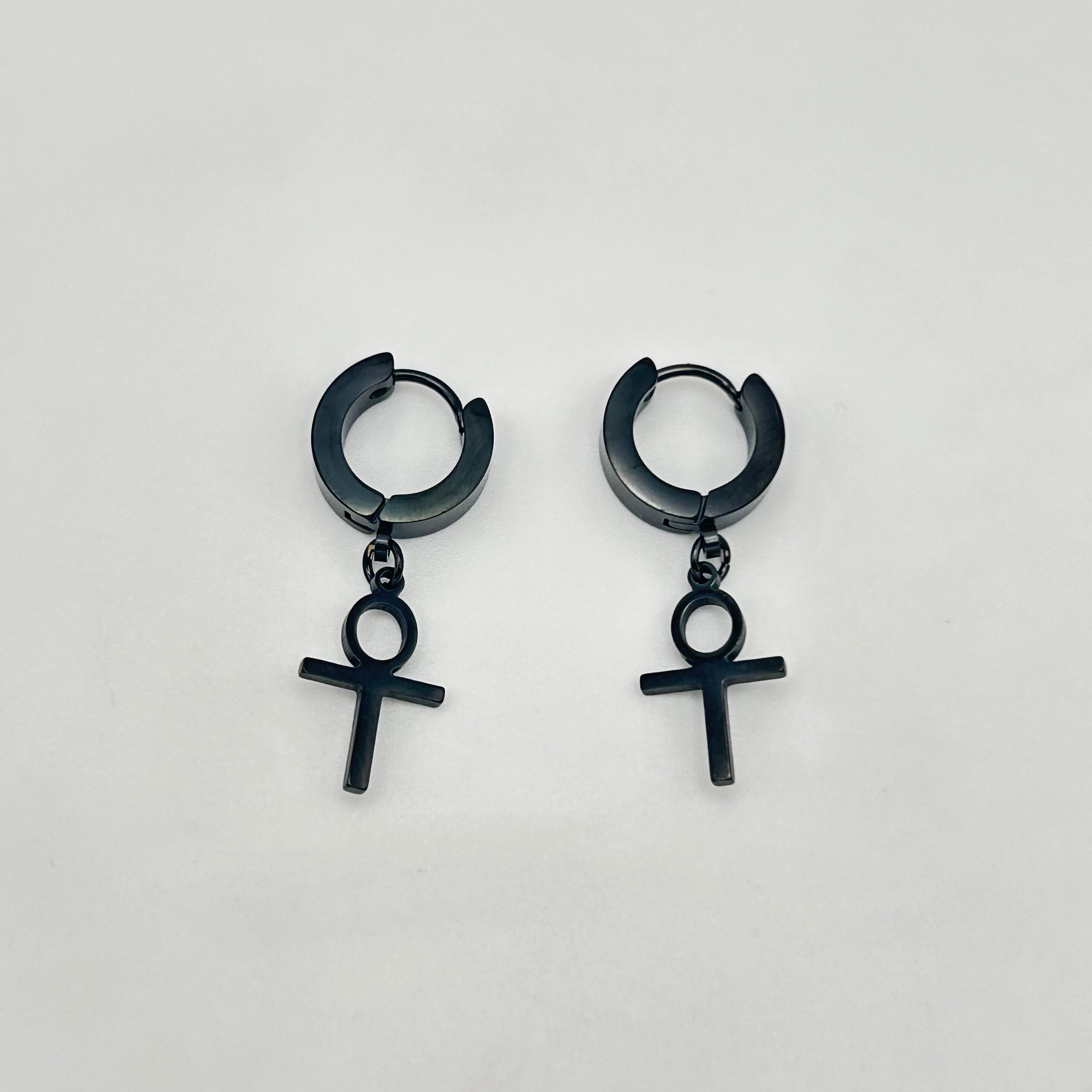 Huggie Earrings - Stainless Steel - HES-1174