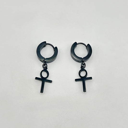 Huggie Earrings - Stainless Steel - HES-1174