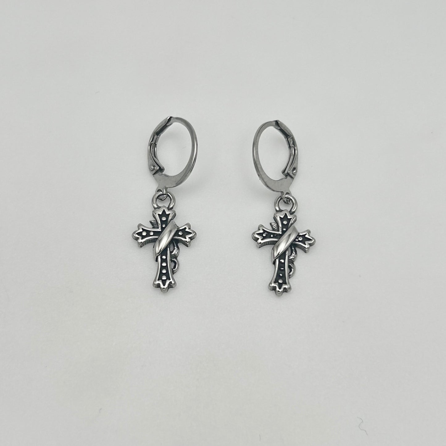 Huggie Earrings - Stainless Steel - HES-1179