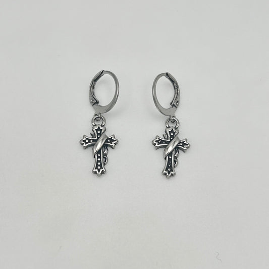 Huggie Earrings - Stainless Steel - HES-1179