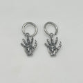 Huggie Earrings - Stainless Steel - HES-1182