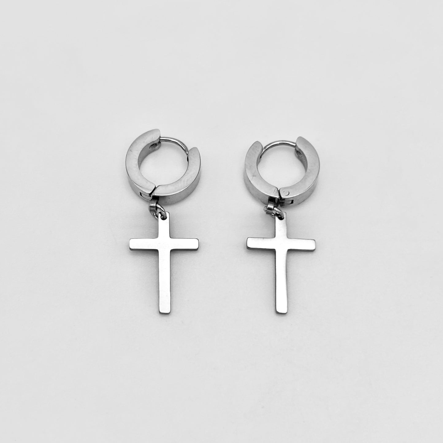 Huggie Earrings - Stainless Steel - HES-1183