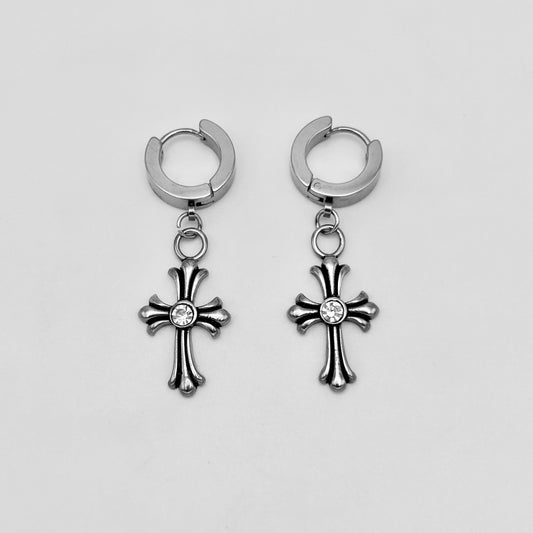 Huggie Earrings - Stainless Steel - HES-1186