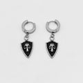 Huggie Earrings - Stainless Steel - HES-1187