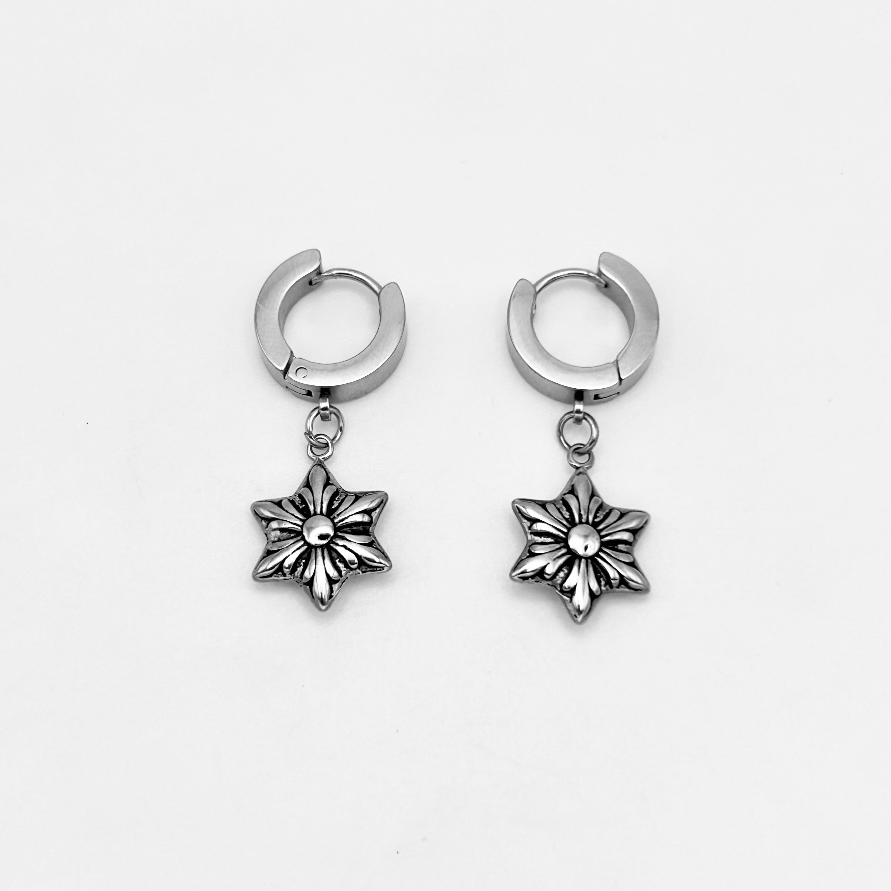 Huggie Earrings - Stainless Steel - HES-1188