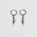 Huggie Earrings - Stainless Steel - HES-1189