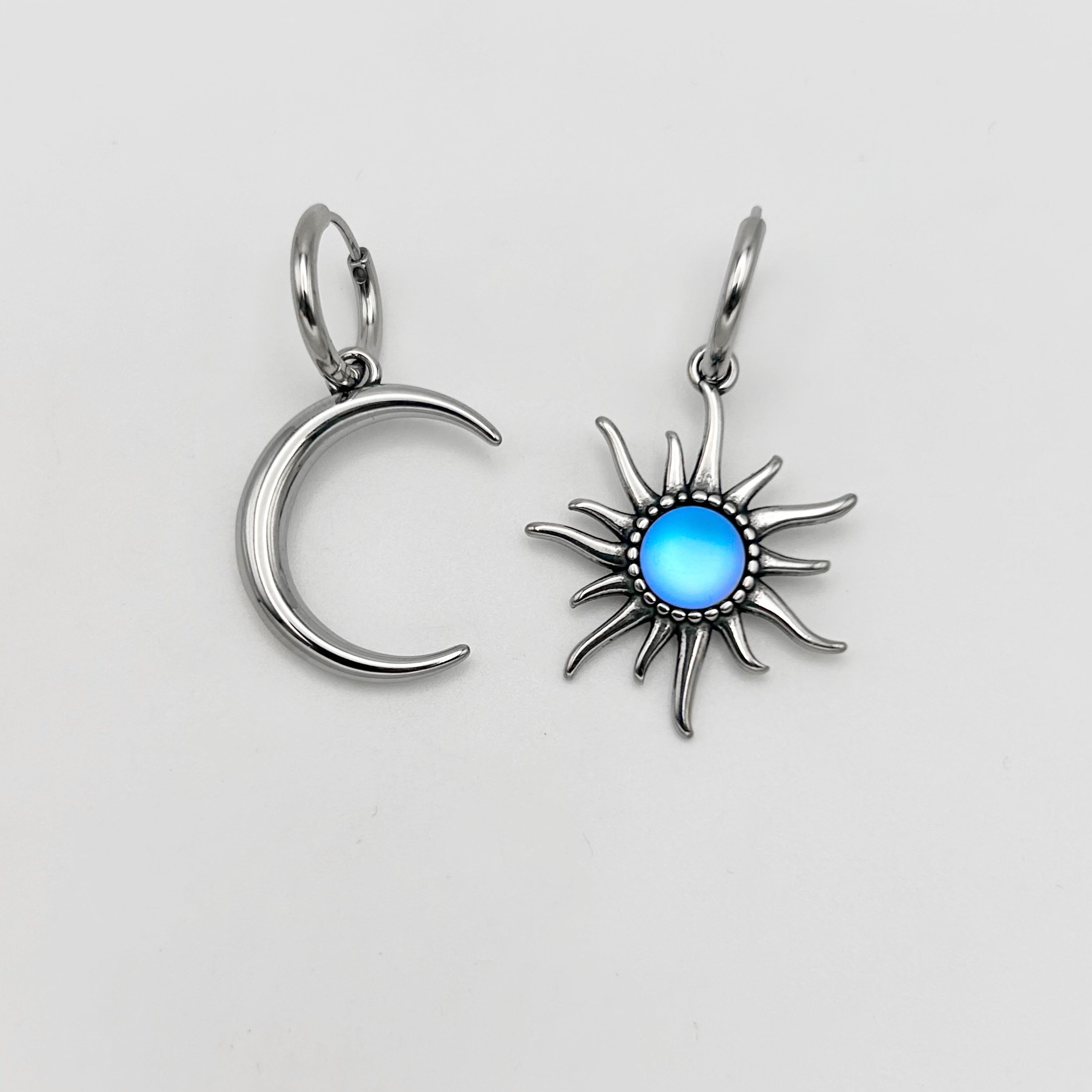 Huggie Earrings - Stainless Steel - HES-1195