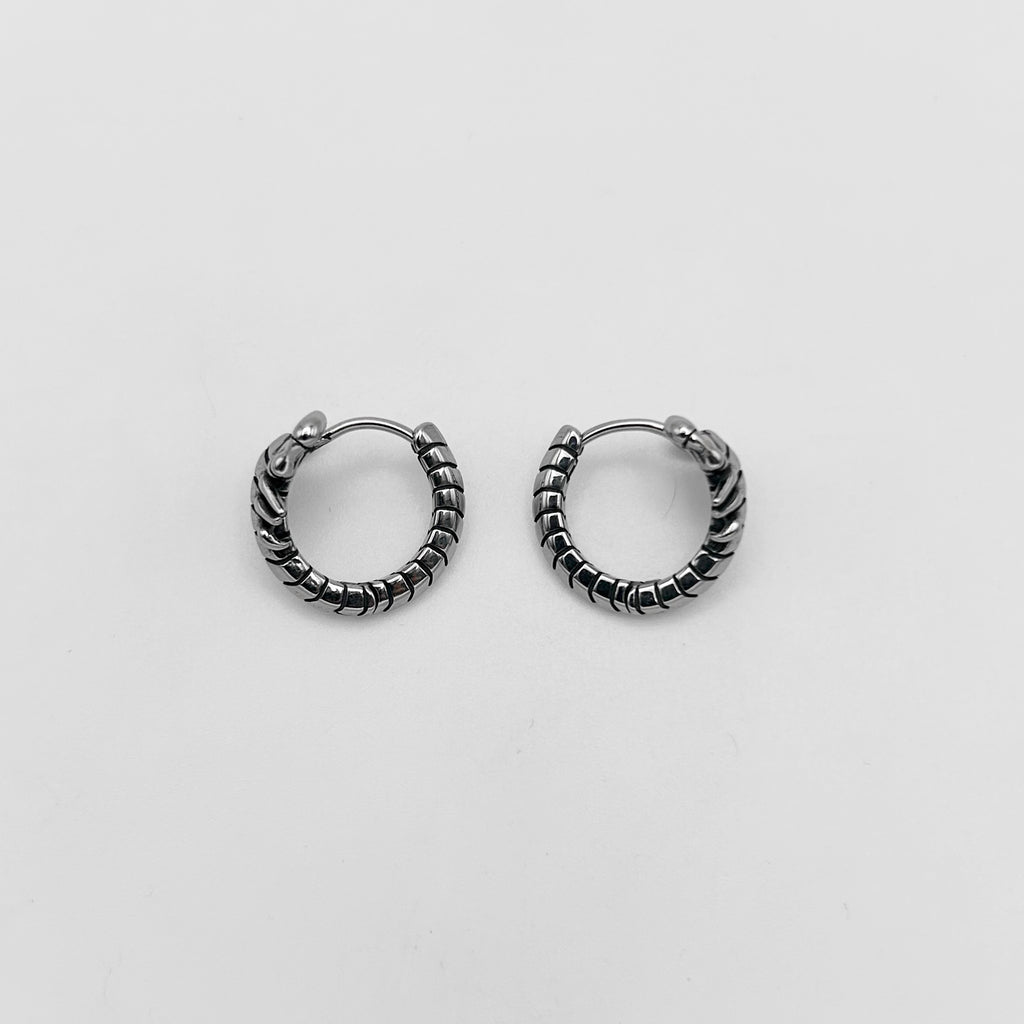 Huggie Earrings - Stainless Steel - HES-1199