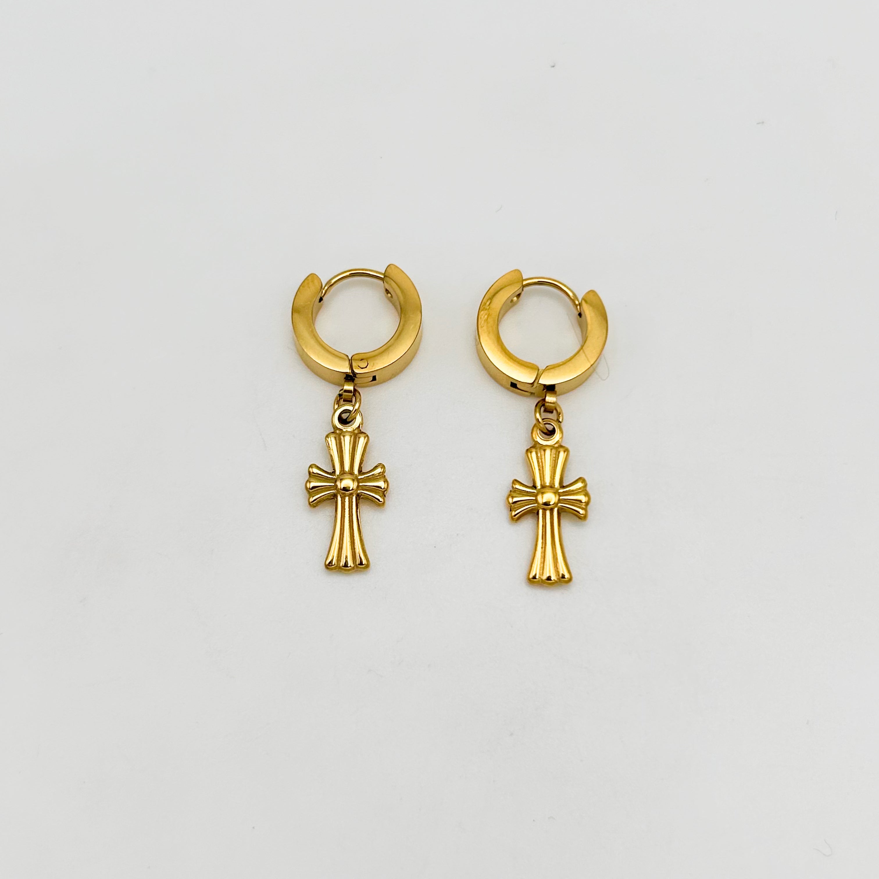 Huggie Earrings - Stainless Steel - HES-1201